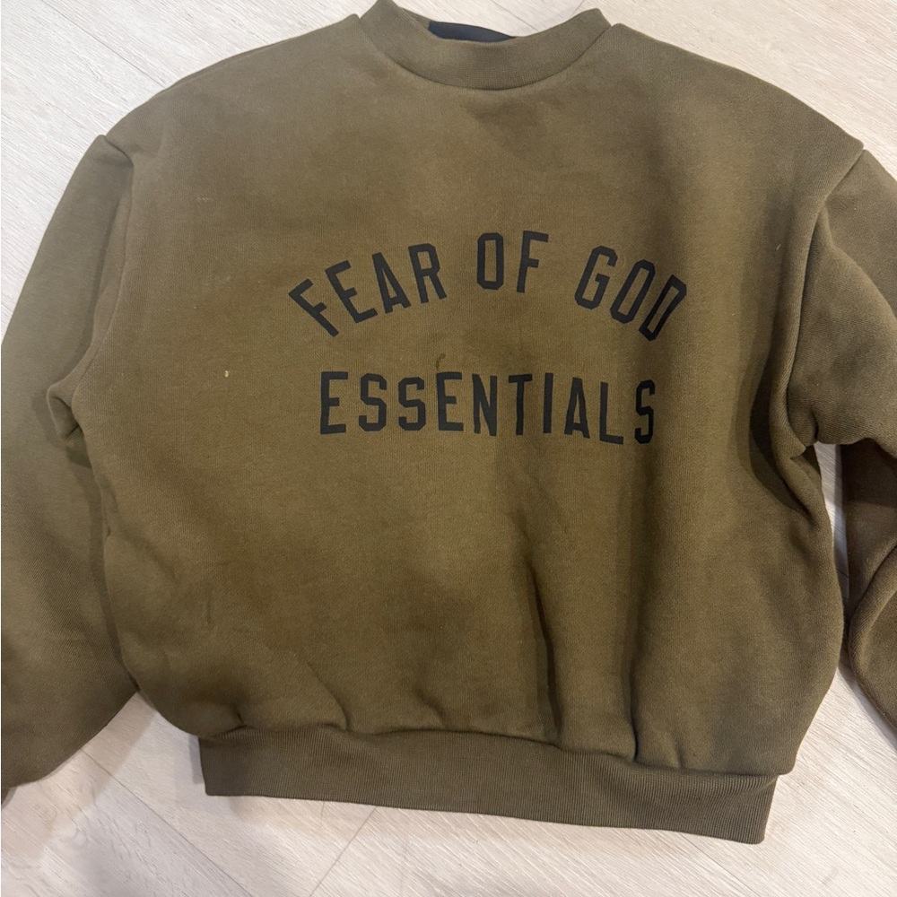 FEAR OF GOD essentials sweatsuit